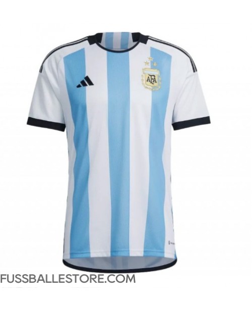 Günstige Argentinien Heimtrikot WM 2022 Kurzarm